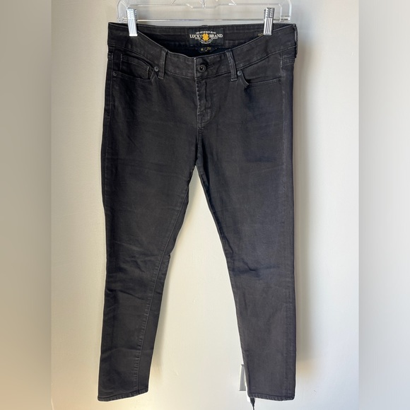 Lucky Brand Black Lolita Midrise Skinny Jean | Size 6/28| 29’’ Inseam|Never Worn - Picture 4 of 15
